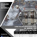 Pompa Air Laut Stainless 6 inch TKL 532 TSUZUMI JAPAN TECHNOLOGY
