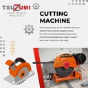 Cutting Wheel Machine 4 Hp 3 Kw 3 Phase Tsuzumi J3G-SW-400
