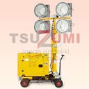 Tower Lampu Generator 5,5 Meter 1000 watt LT 5000 LED Tsuzumi Japan