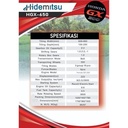 Mesin Tiller Cultivator Honda Hidemitsu HGX 650