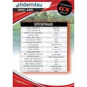 Mesin Traktor Bajak Sawah / Ladang Honda Hidemitsu HGX 650
