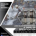 Pompa 6 inch stainless TKL 532 TSUZUMI JAPAN TECHNOLOGY