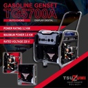 Generator Listrik Auto Choke Gasolin TG5700A Tsuzumi Japan