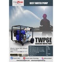 Pompa Air Sawah Irigasi Bensin 6 inch TWP6E Technology Japan