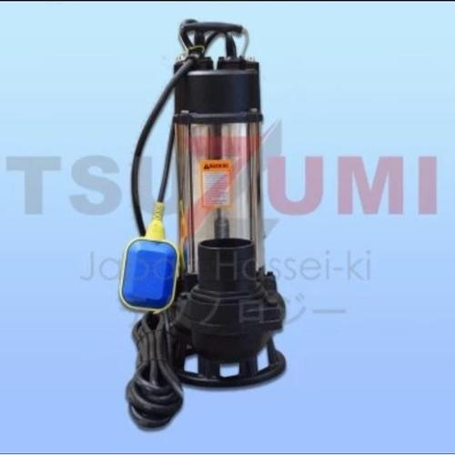 Pompa celup Submersible pump air cutting 3 inch 1 phase Tsuzumi Japan