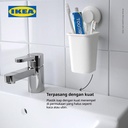 IKEA TISKEN Tempat Sikat Gigi Tempel Dinding