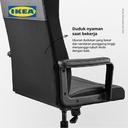 IKEA MILLBERGET Kursi Kerja Putar dengan Sandaran Tangan