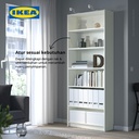 IKEA BILLY Rak Buku Minimalis Putih Berkualitas 80x28x202 cm
