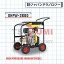 mesin steam high pressure diesel cuci tekanan tinggi Tsuzumi DHPW 3600