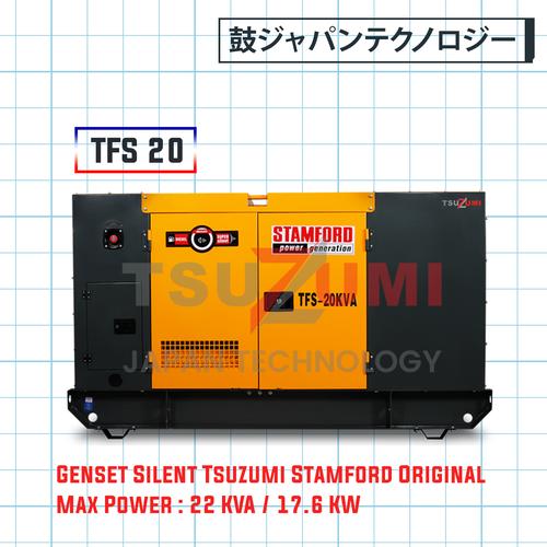 Genset Stamford Original TFS 20 KVA by Tsuzumi Japan