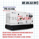 Genset Perkins Silent 45 KVA By Tsuzumi