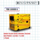Genset Silent Tsuzumi TDG 10000 S