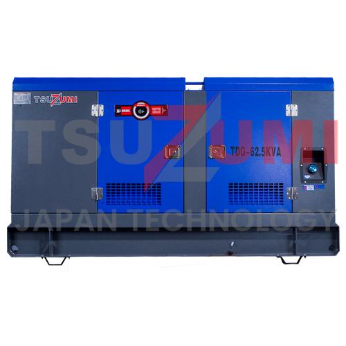 Genset Diesel dengan Silent Box 60 70 80 KVA TDG 62,5 KVA 3 phase