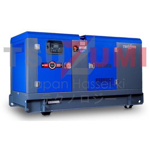 Genset Diesel Super Silent 40 50 60 KVA Tsuzumi TDG 50 KVA 3 Phase