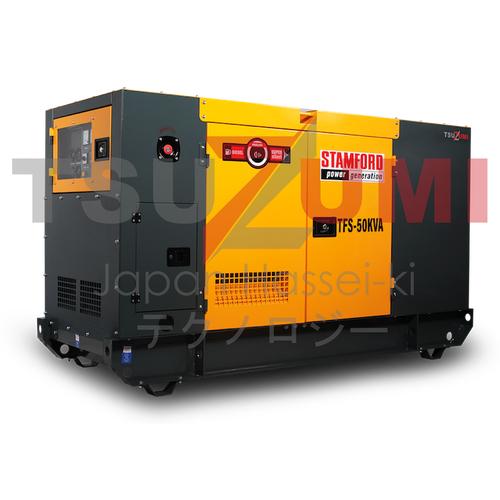 Genset Super Silent STAMFORD Original by TSUZUMI JAPAN Type TFS 50 KVA