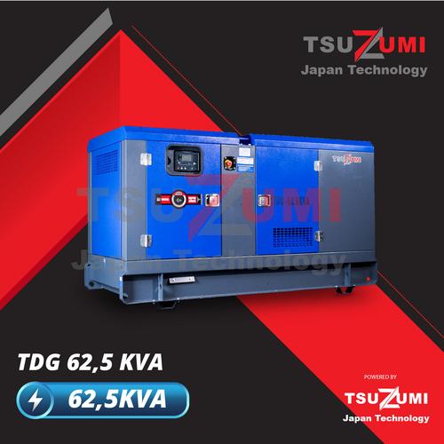 Genset Silent TSUZUMI 4 Cylinder Turbo ZD Type TDG 62,5 KVA