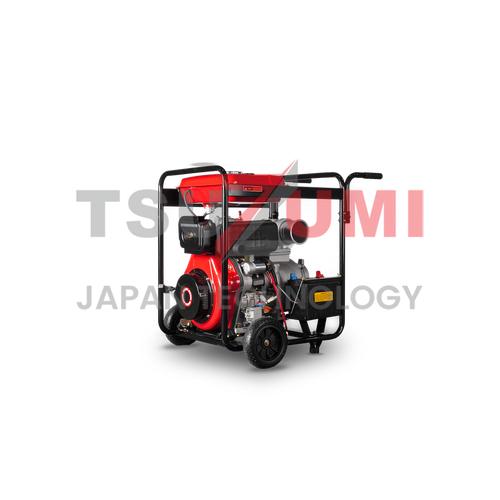 Diesel Water Pump 4 inch solar FDP 100E Electric Stater TSUZUMI JAPAN