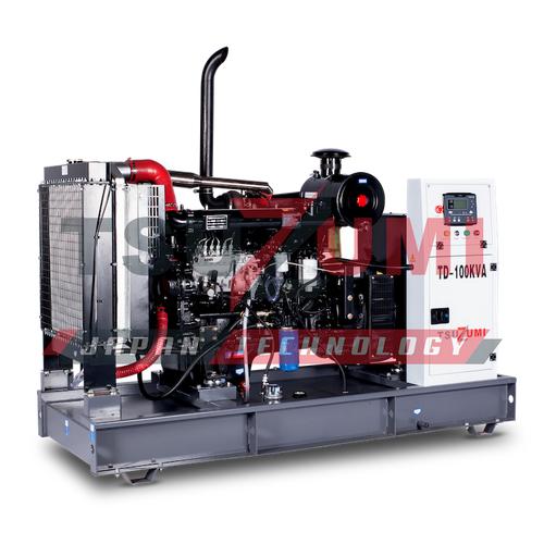 Genset Open Diesel generator Power 100% Testload TD 100 KVA
