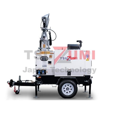 Genset Tower light TSUZUMI LT9H Model Trailer TOWERLIGHT automatic