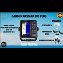 GARMIN GPSMAP 585 Plus with Tranducer GT-20TM ORIGINAL - Garansi 2 Thn