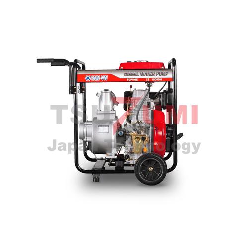Pompa Diesel alkon irigasi 4 inch solar FAW-VW FDP 100 Electric stater