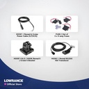 LOWRANCE Hook Reveal 5 83/200 HDI ROW dengan C-MAP GPS Fishfinder