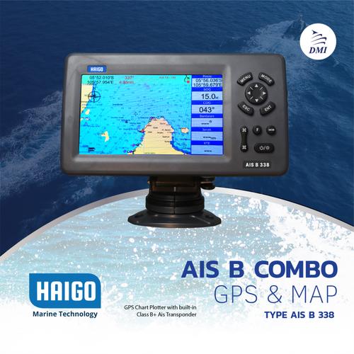 HAIGO GPS KAPAL NELAYAN HAIGO B338 WITH Shakespeare 426-N Antena VHF