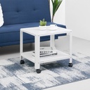 Informa Sydney Meja Sisi Square End Table Meja Kecil Aesthetic Meja Samping Serbaguna Small Table