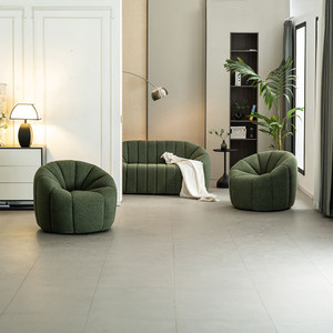 Informa Yolland Kursi Lounge 2 Seater - Hijau Aesthetic Chair Kursi Santai Serbaguna Kursi Tamu Rumah Kantor