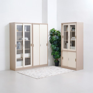 Informa Kiev Lemari Arsip Kantor Metal Slide - Cokelat Muda Lemari Kabinet Office Cabinet Penyimpanan Indoor Furniture Kantor Sekolah