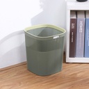 Informa 9 ltr Flo Tempat Sampah Tanpa Tutup - Hijau Tong Sampah Wadah Pembuangan Alat Kebersihan Indoor Trash Bin