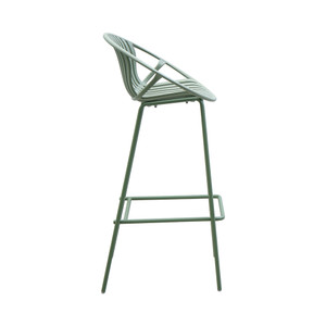 Informa Frill Kursi Bar Bar Stool Kursi Kafe Bartending Dengan Sandaran Furniture Ruang Makan