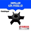 IMPELLER 63V-44352-01 UNTUK MESIN TEMPEL YAMAHA 15PK E15FMH 2TAK