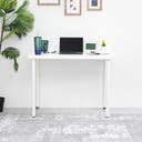 Berka 100 Cm Meja Kantor - Putih