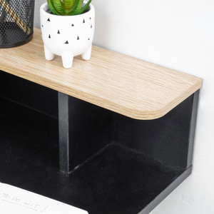Informa Beck Meja Kantor - Hitam