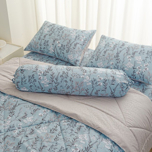 Informa Seprai Microfiber Upwood Sprei Motif Seprai Aesthetic Seprei Sheet Set Bed Sheet Aksesoris Tempat Tidur Set Sarung Bantal Sarung Guling