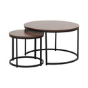 Informa Set Jesse Meja Tamu & Meja Sisi Coffee Table Meja Ruang Tamu Serbaguna Meja Sofa Persegi Furniture Rumah Aesthetic