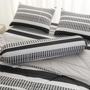 Informa 180X200 cm Set 6 Pcs Seprai King Microfiber Usher Sprei Motif Seprai Aesthetic Seprei Sheet Set Bed Sheet Aksesoris Tempat Tidur Set Sarung Bantal Sarung Guling