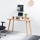 Informa Jazz Meja Kantor - Cokelat Oak Office Table Furnitur Kantor Meja Kerja Belajar Serbaguna