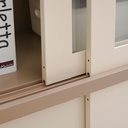 Informa Kiev Lemari Arsip Kantor Metal Slide Half - Cokelat Muda Lemari Kabinet Office Cabinet Penyimpanan Indoor Furniture Kantor Sekolah