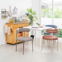 Informa Prisha Kursi Makan - Cokelat Dining Chair Tempat Duduk Ruang Makan Kursi Kafe Restoran