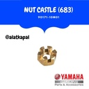 NUT CASTLE (683) 90171-10M01 untuk Mesin Tempel Yamaha 15 pk