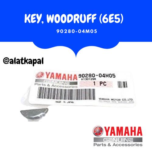 KEY WOODRUFF 6E5 90280-04M05 UNTUK MESIN TEMPEL YAMAHA 200PK