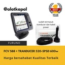 Furuno Fishfinder FCV 588 + Matching Box MB-1100 dan Tranducer 1kw