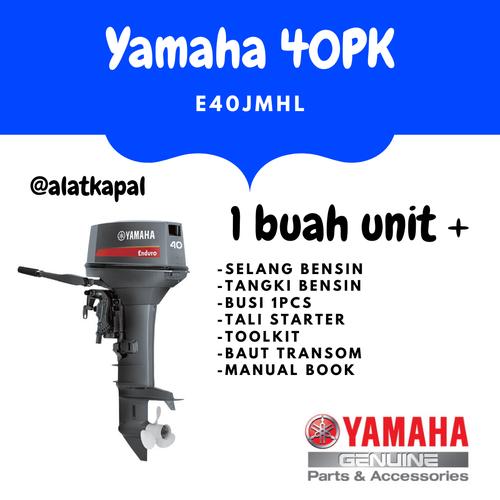 Mesin Tempel Yamaha E40JMHL 40 PK Motor Tempel 2 Tak 40 HP