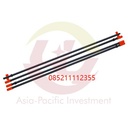 Tapered drill rod - batang bor tambang rock drill 1 mtr