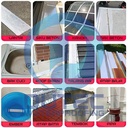 Lakban Anti Bocor 5 cm x 5 meter x 1.5 mm penambal retak beton