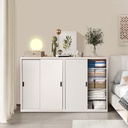 Informa Lucia Kabinet 2 Pintu Geser - Putih