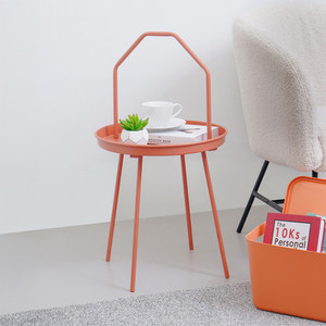 Informa Hanna Meja Sisi Round - Merah Terracotta