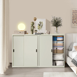 Informa Lucia Kabinet 2 Pintu Geser - Krem Beige